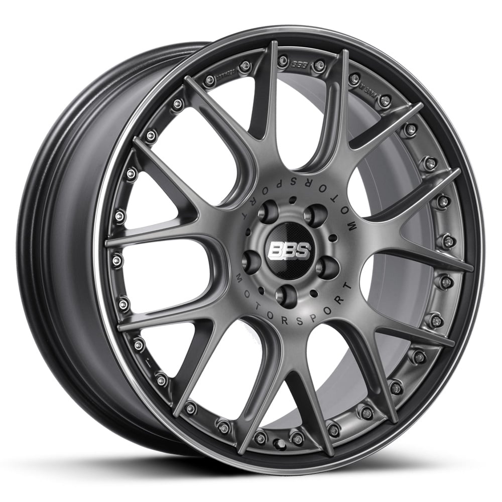 CH-R II - Platinum Silver with Black Rim & Stainless Rim Protector