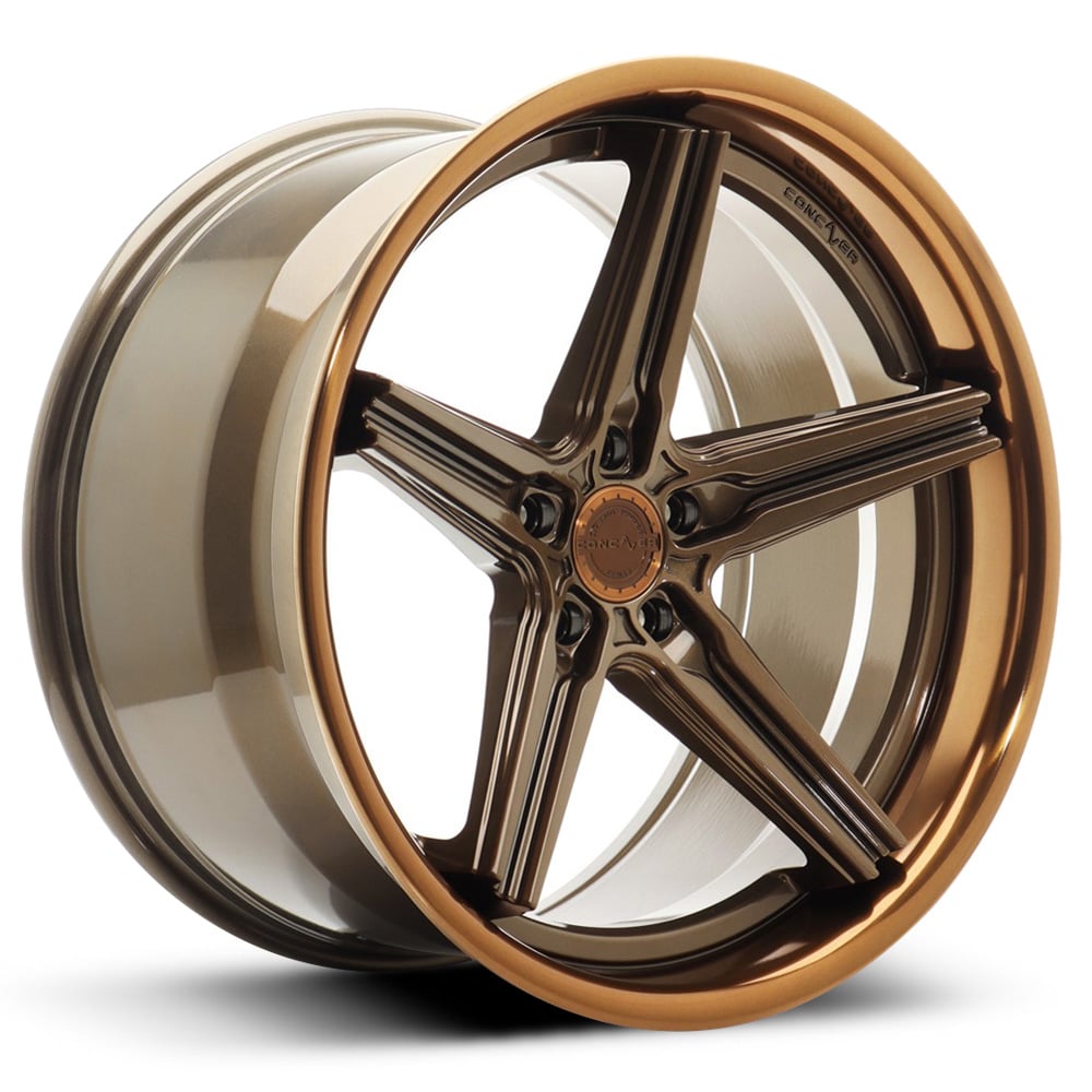 CVR9 - Gloss Bronze with Stainless Lip