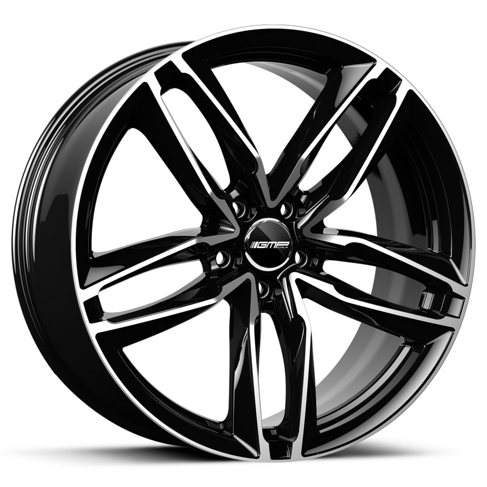 Atom - Gloss Black with Polished Face