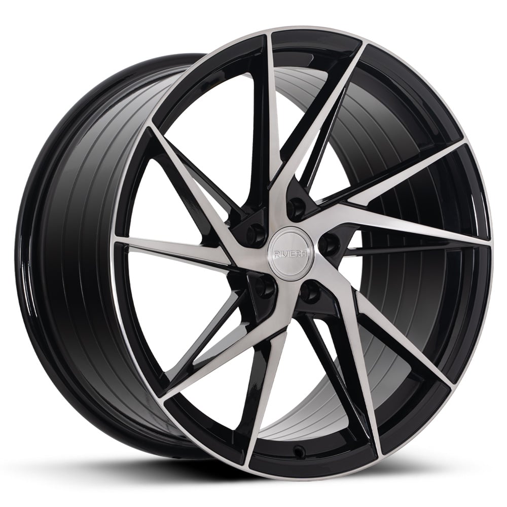 RF109 - Gloss Black with Dark Tint Polished Face