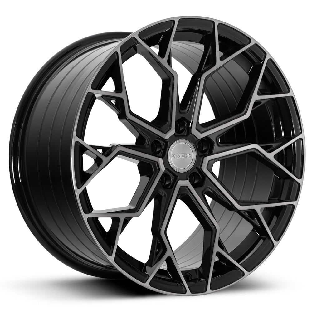 RF5 - Gloss Black with Dark Tint Polished Face