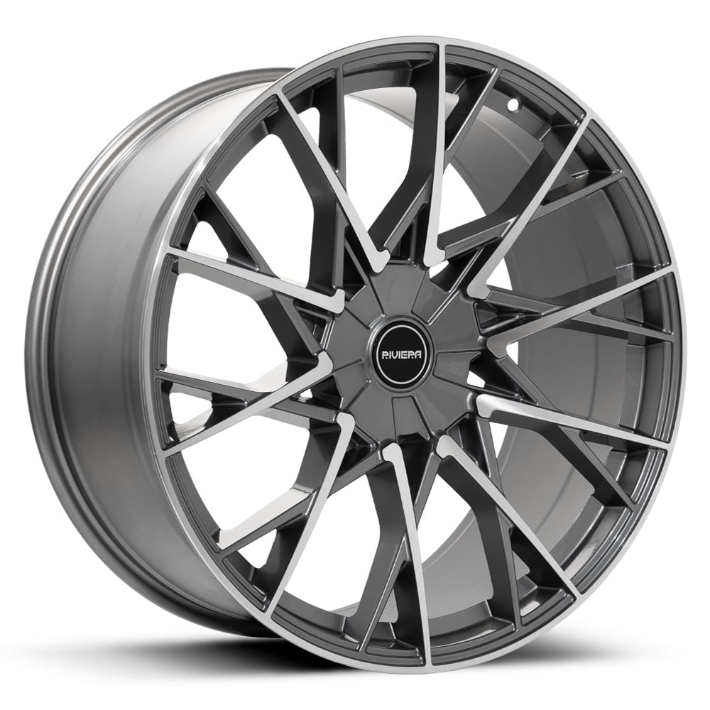 RV197 - Gloss Gunmetal with Polished Face