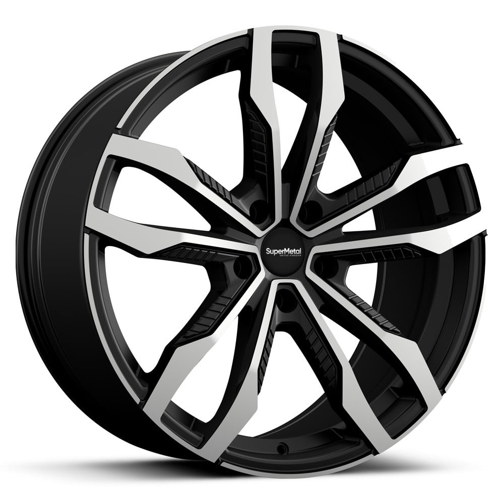 Fin - Matt Black with Polished Face