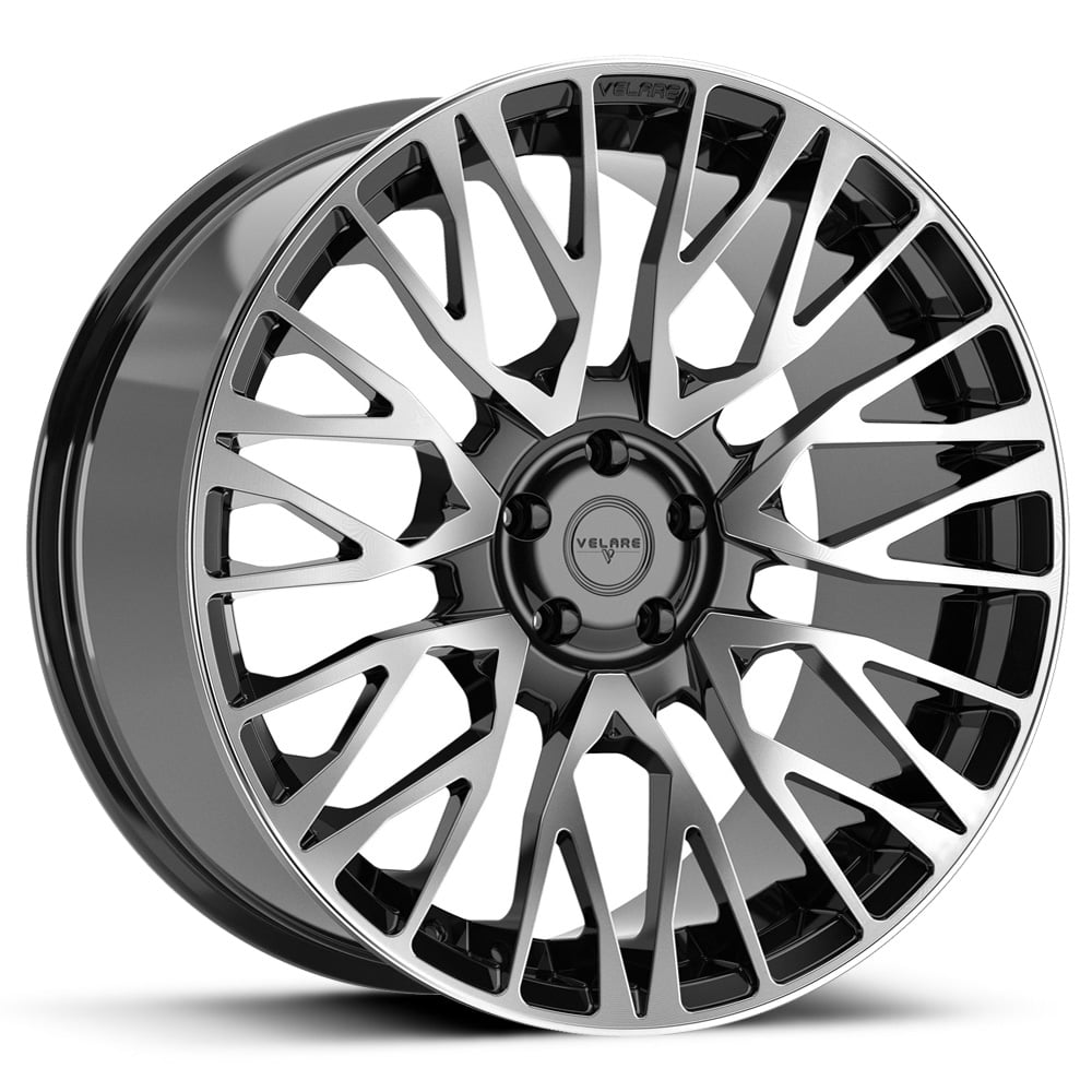 VLR01 - Gloss Diamond Black with Polished Face