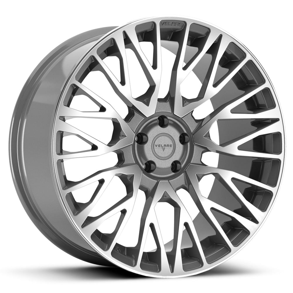 VLR01 - Gloss Platinum Grey with Polished Face