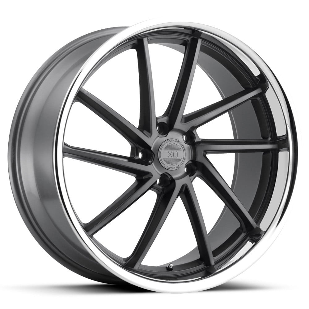 Florence - Matt Gunmetal with Brushed Gunmetal Face & Stainless Rim