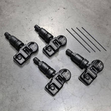 TPMS (Pre-Programmed) Bluetooth Sensors with Valves (Set of 4) - Dark Graphite