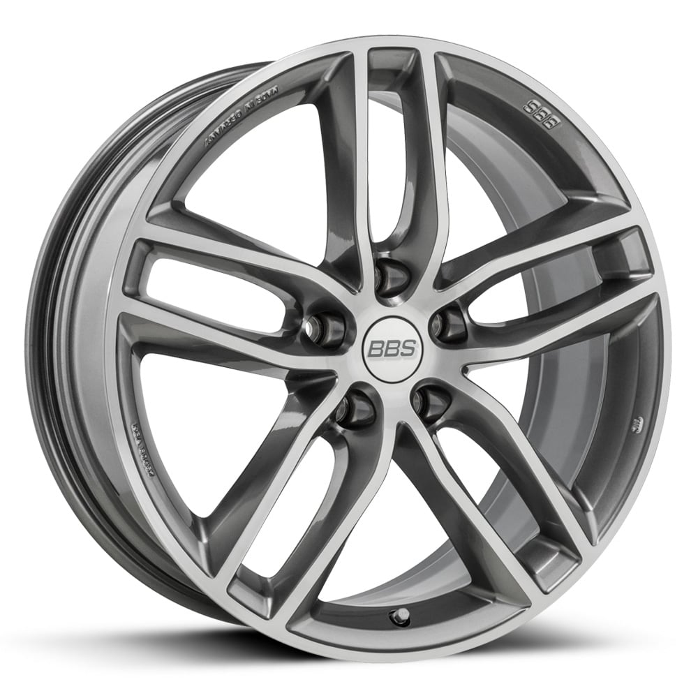 SX - Platinum Silver with Polished Face