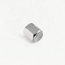 Valve Cap w/ Embossed BBS Logo (Set of 4) - Stainless Steel