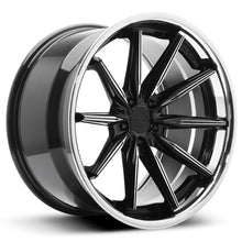 CVR8 - Gloss Black with Polished Face & Stainless Lip