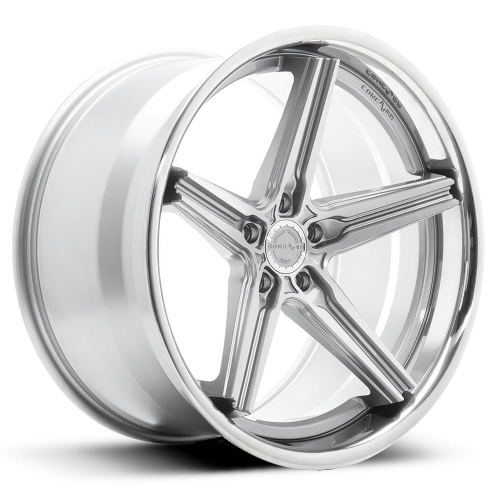 CVR9 - Titanium Silver with Brushed Face & Stainless Lip