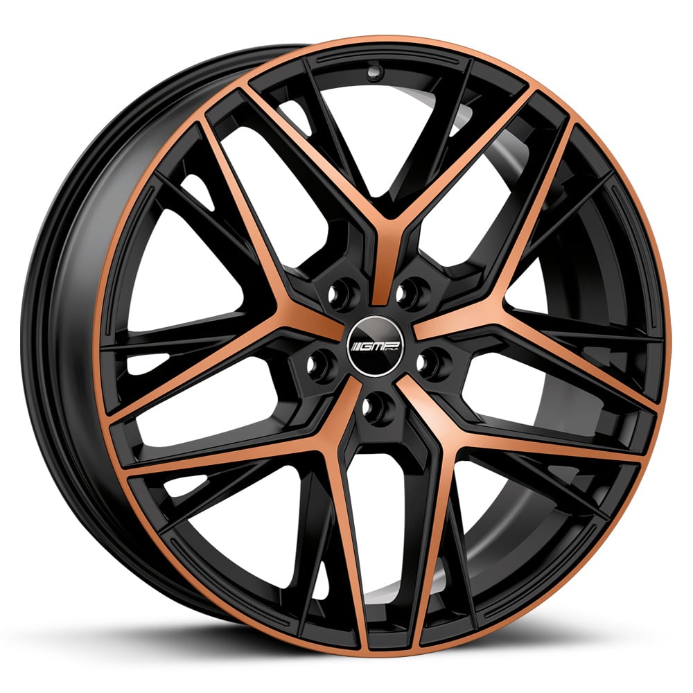 Lunica - Gloss Black with Copper Tinted Polished Face
