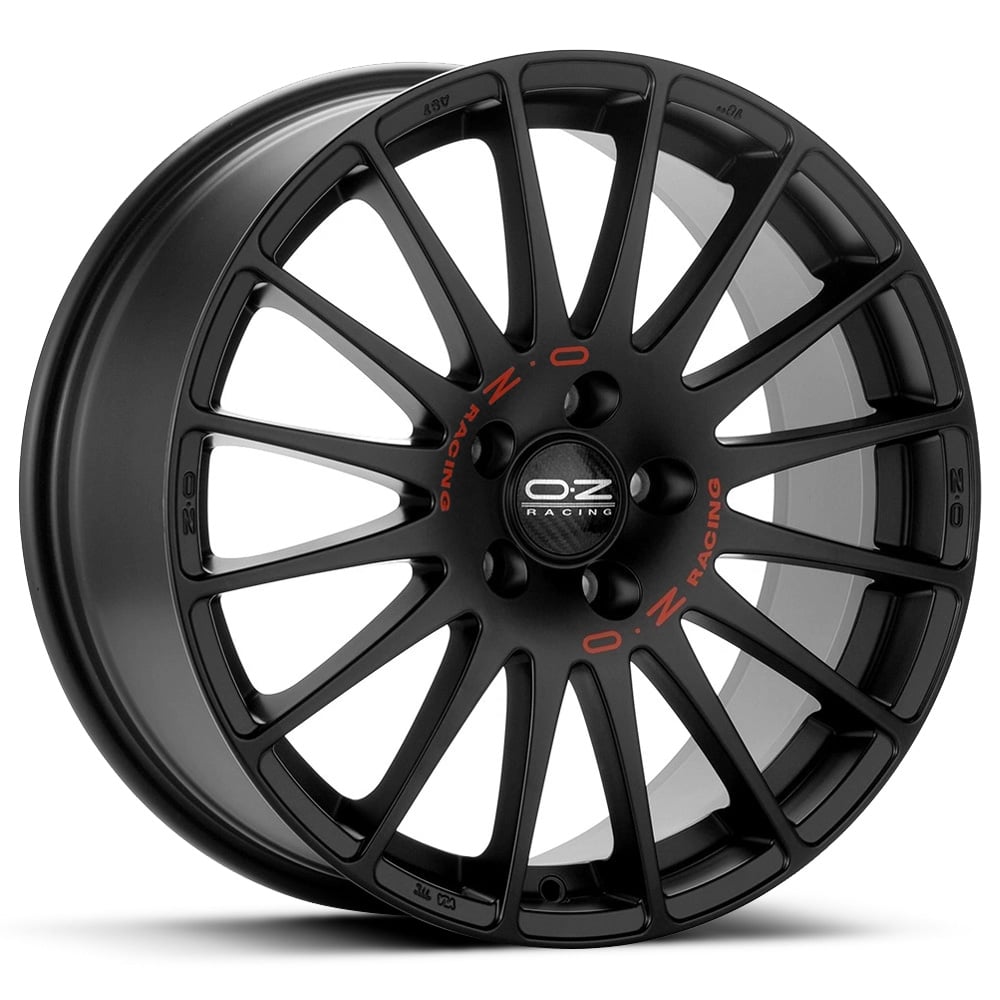 Superturismo GT - Matt Black with Red Lettering