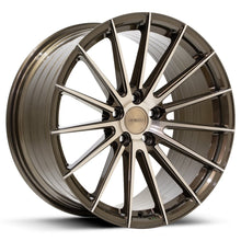 RF105 - Gloss Black with Bronze Tint Polished Face