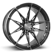 RF107 - Gloss Black with Dark Tint Polished Face