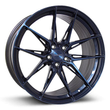 RF107 - Aqua Blue with Blue Tint Brushed Face