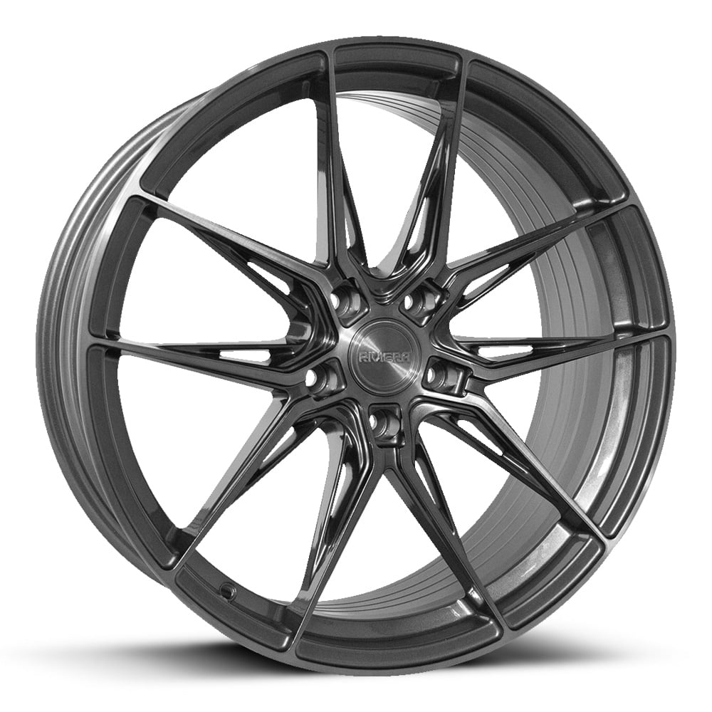 RF107 - Gloss Carbon with Dark Tint Polished Face