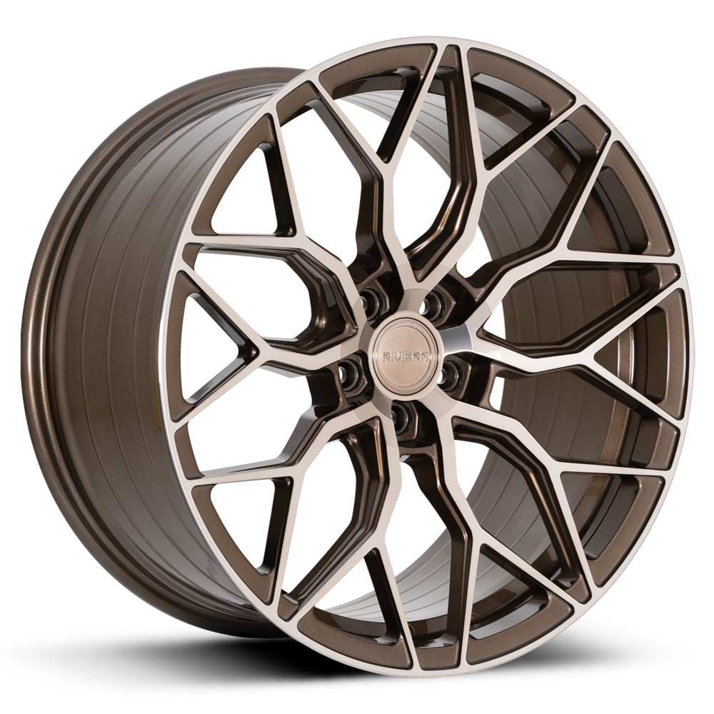 RF108 - Gloss Black with Bronze Tint Polished Face