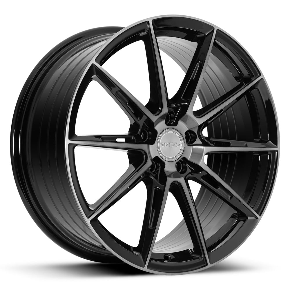 RF6 - Gloss Black with Dark Tint Polished Face