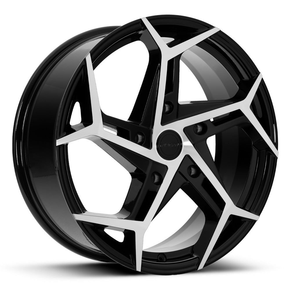 RTV - Gloss Black with Polished Face