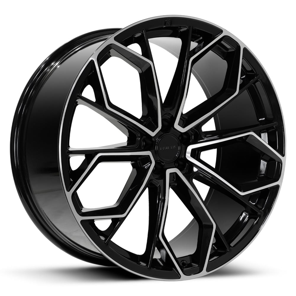 RV133 - Gloss Black with Polished Face