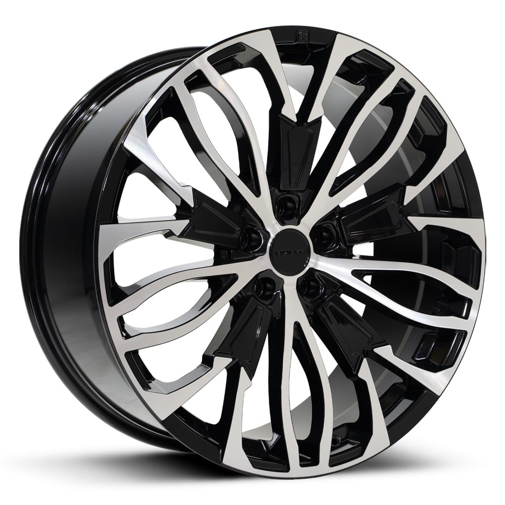 RV134 - Gloss Black with Polished Face